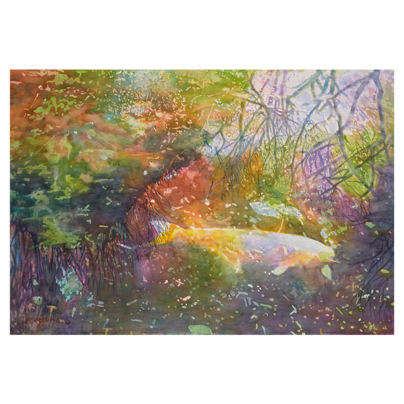 No: 042「秋の水辺 Ⅰ」