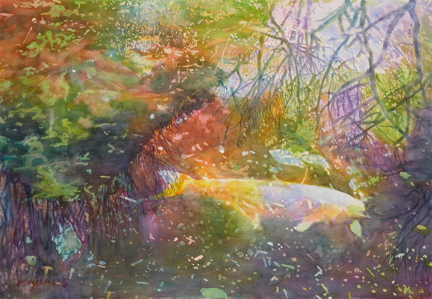 No: 042「秋の水辺 Ⅰ」