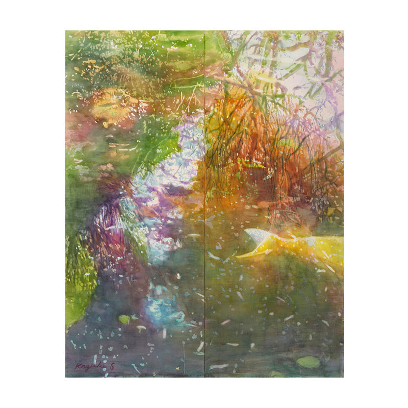 No: 043「秋の水辺 Ⅱ」