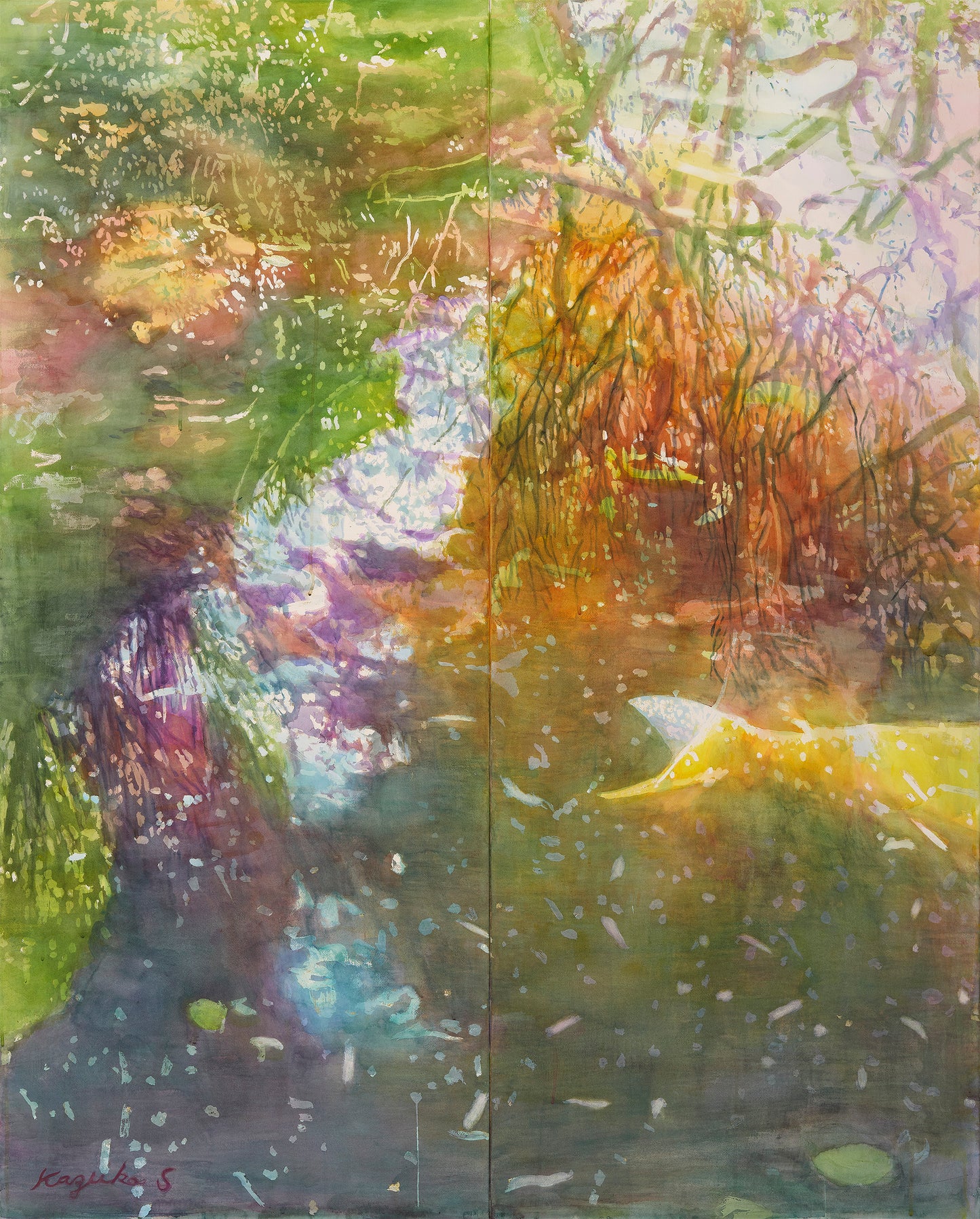 No: 043「秋の水辺 Ⅱ」